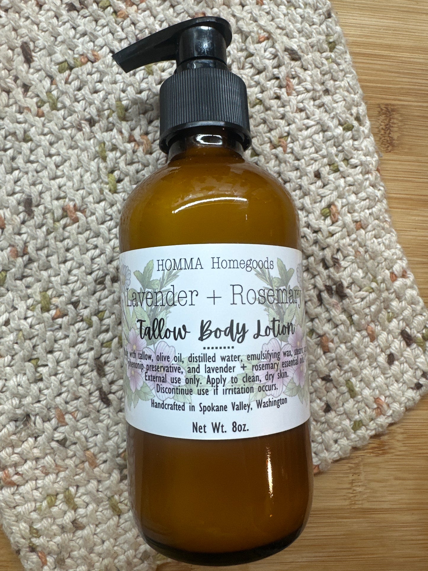 Tallow Pump Lotion