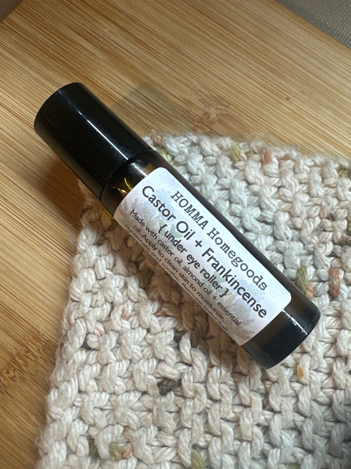Castor Oil + Frankincense face roller