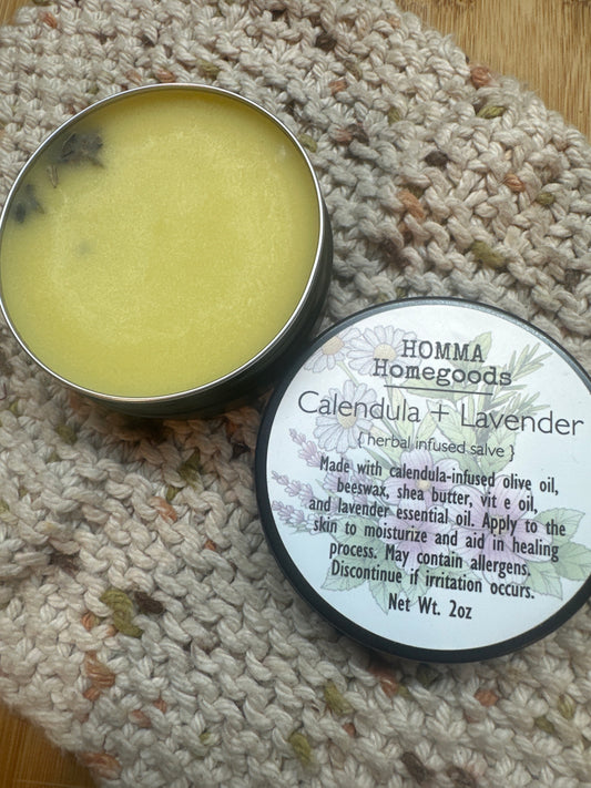 Calendula + Lavender Salve