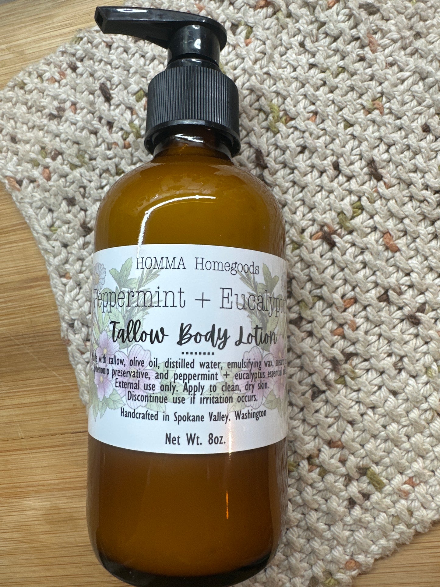 Tallow Pump Lotion