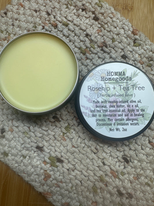 Rosehip + Tea Tree Salve