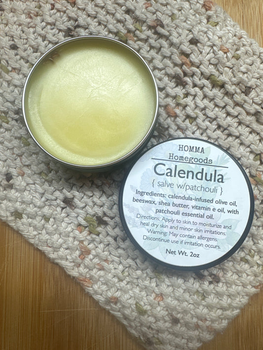 Calendula + Patchouli Salve
