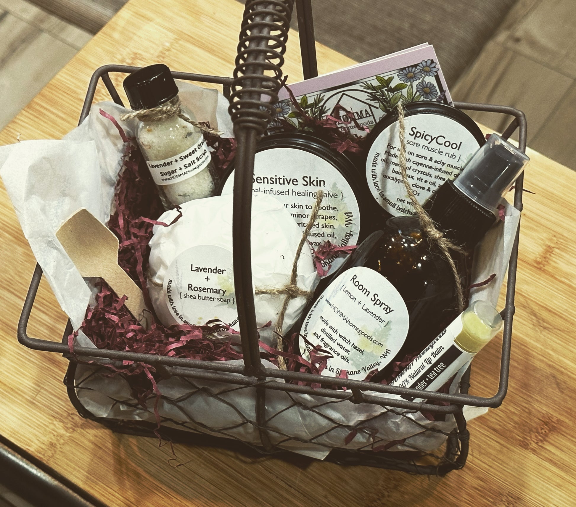 Gift Sets Build Your Own Gift Basket or Box HOMMA Homegoods